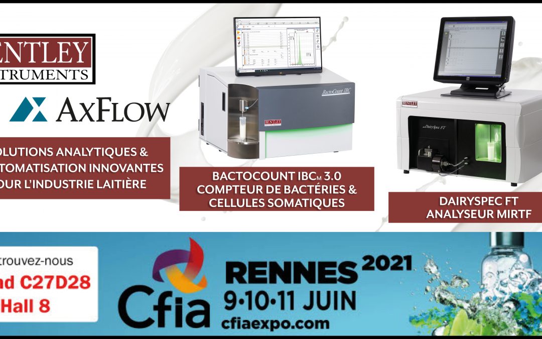 CFIA 2021 – Meet us on June 9, 10 and 11, 2021 at the Parc des Expos in Rennes