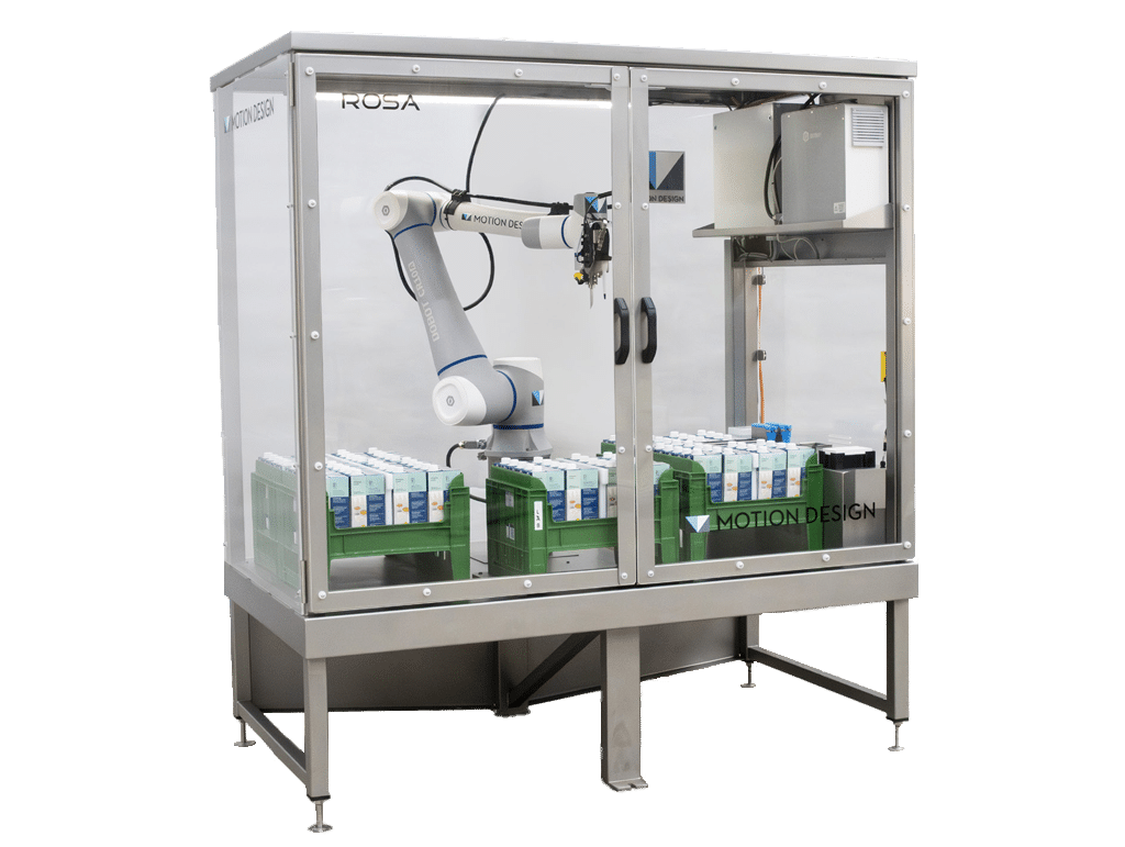 Aliquoting punchure robot